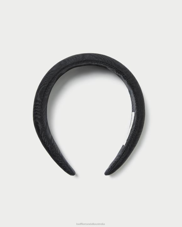 Accessories Black Moire Loeffler Randall 044J148 Women Bellamy Headband